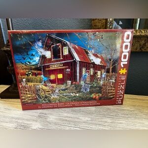 🆕 Eurographics Halloween Barn Puzzle - 1000 Pieces